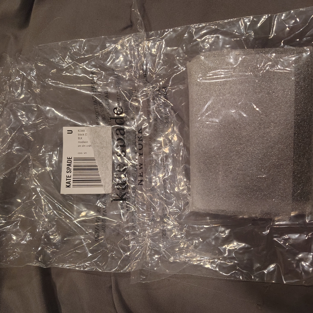 Kate Spade Black Card Holder - Picture 3 of 4
